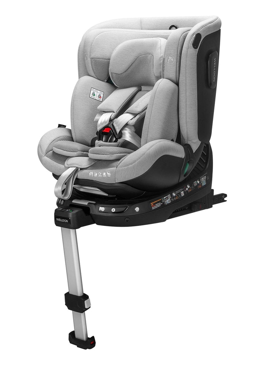 Welldon Smart Rotate 2 Pro+ Recliner Car Seat – Moonstone Grey Welldon Mama's Joy