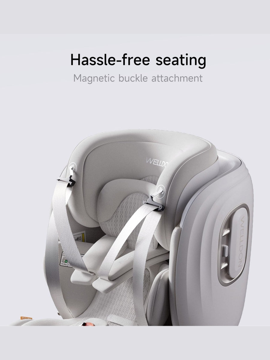 Welldon Smart Turn Air - Ventilated Electric Baby Car Seat – Ivory Welldon Mama's Joy