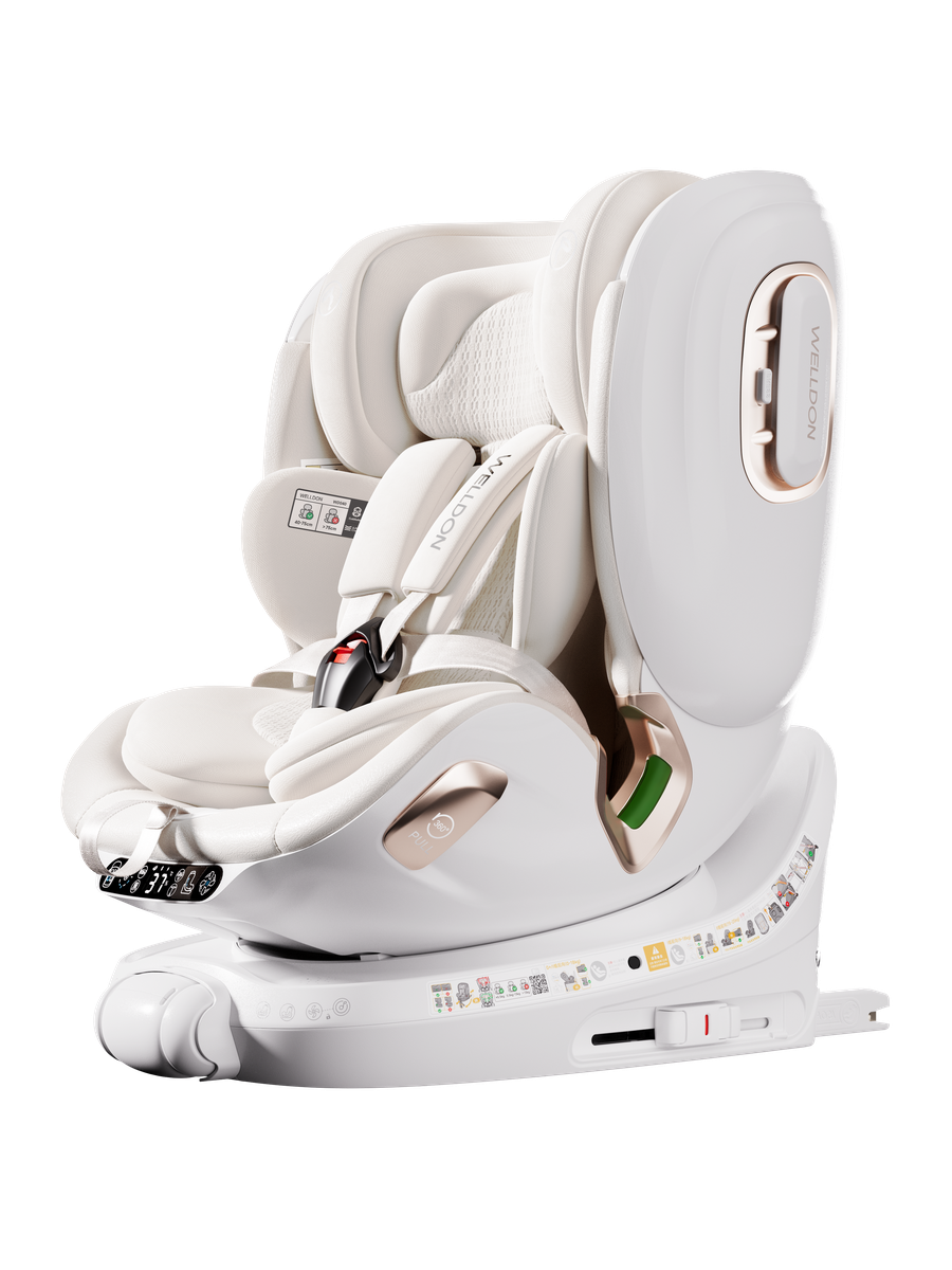 Welldon Smart Turn Lux Electric Car Seat – Ivory