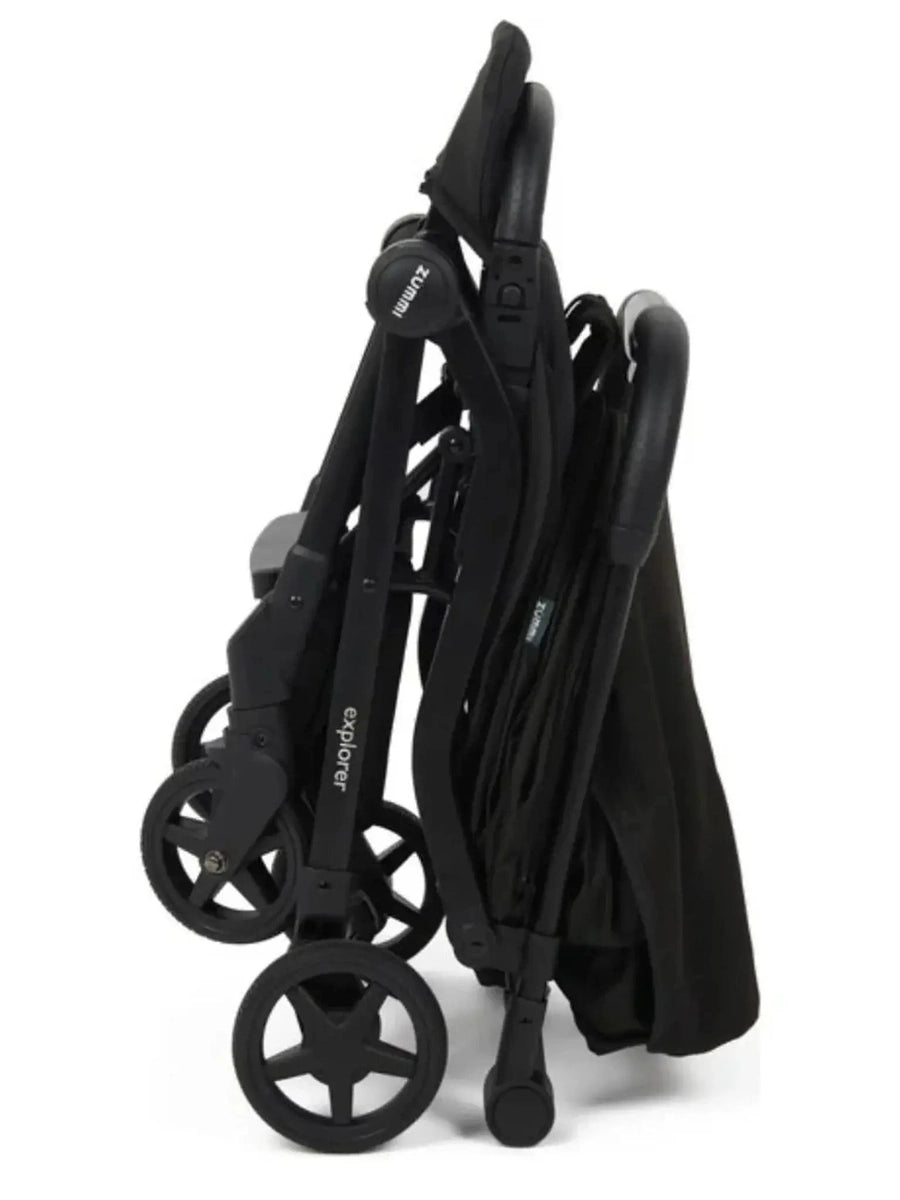 Zummi Explorer Compact Baby Stroller Black Zummi Mama's Joy