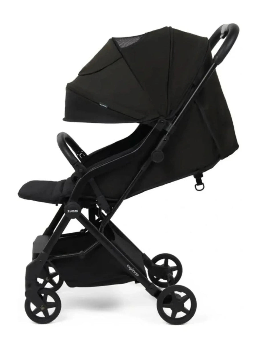 Zummi Explorer Compact Baby Stroller Black Zummi Mama's Joy