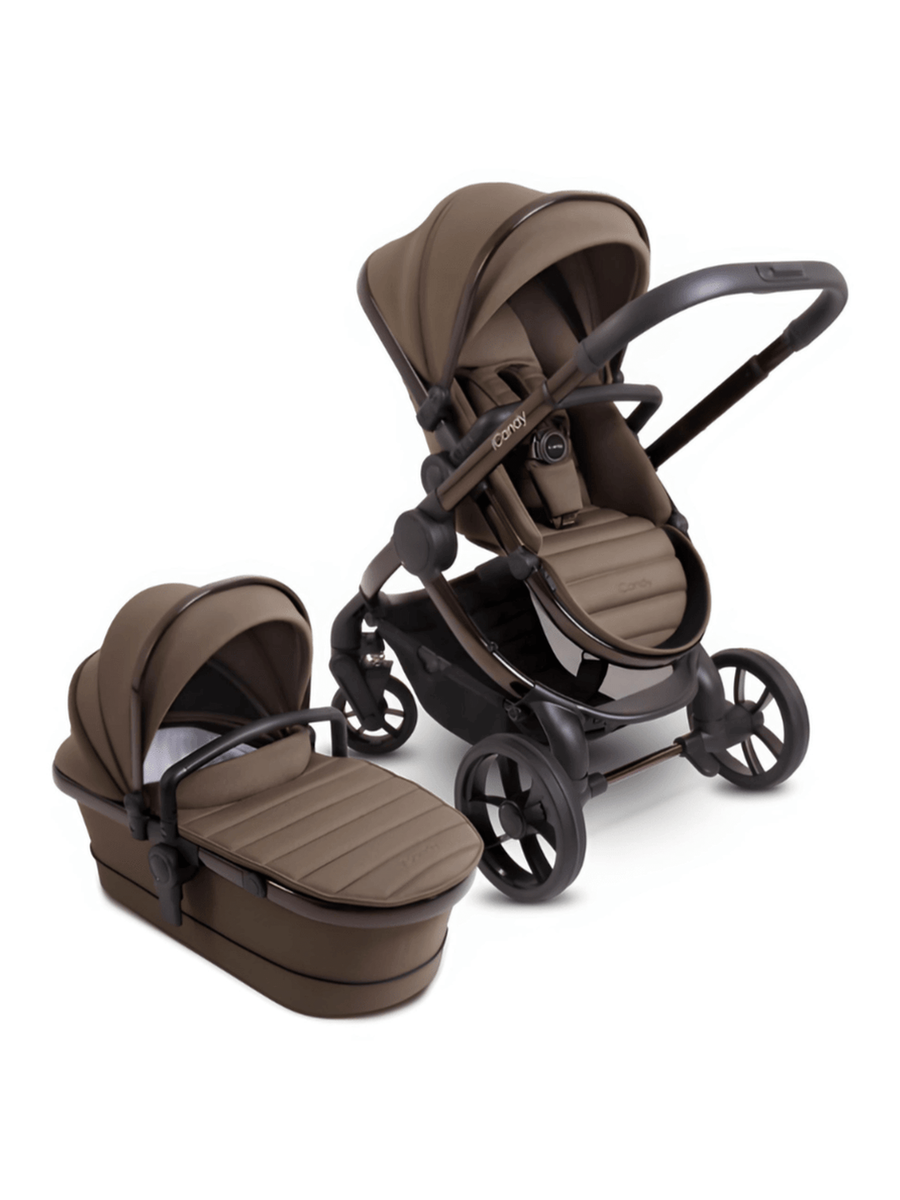 iCandy Peach 7 Travel System Coco – 2 in 1 Pushchair & Carrycot Combo | Suitable from Birth to 25kg iCandy Mama's Joy
