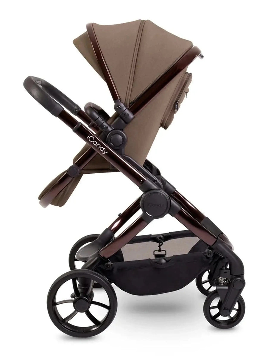 iCandy Peach 7 Travel System Coco – 2 in 1 Pushchair & Carrycot Combo | Suitable from Birth to 25kg iCandy Mama's Joy