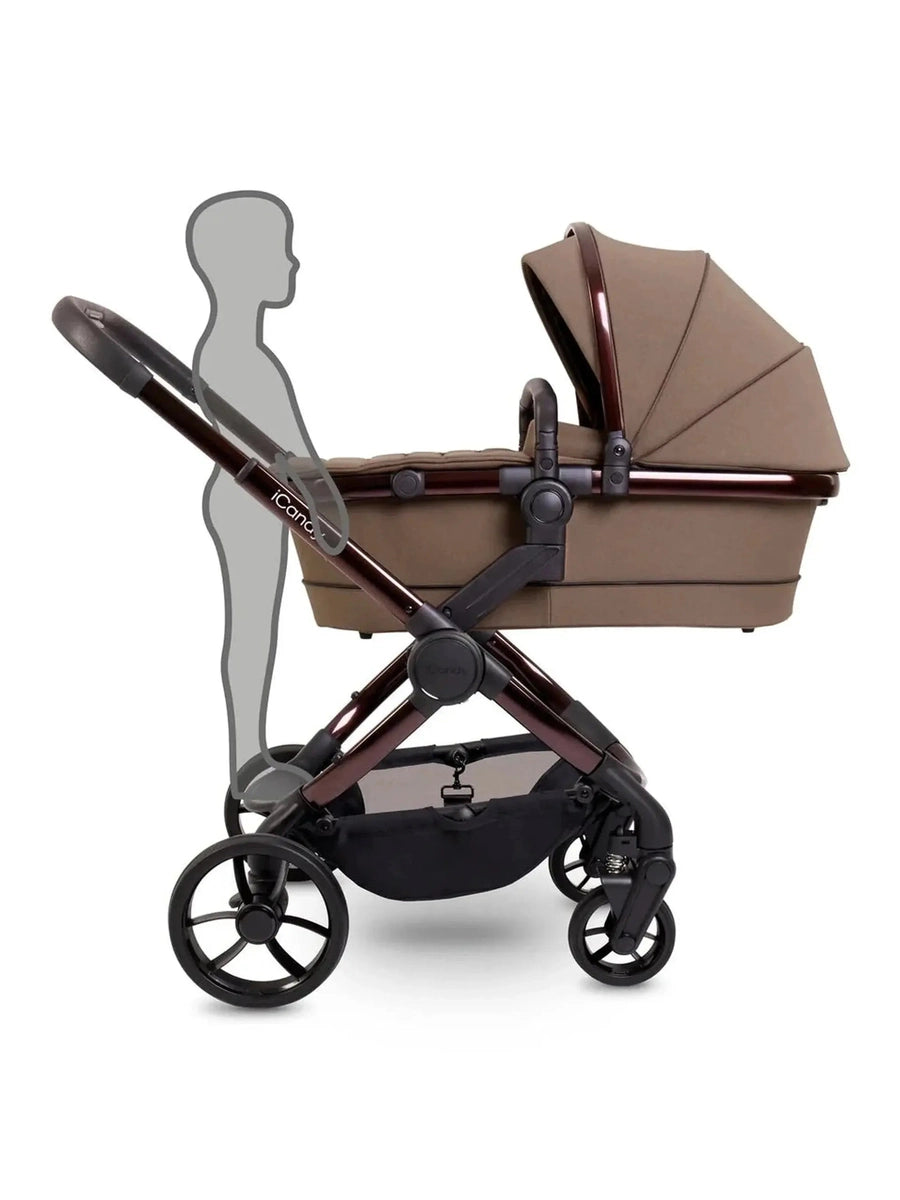 iCandy Peach 7 Travel System Coco – 2 in 1 Pushchair & Carrycot Combo | Suitable from Birth to 25kg iCandy Mama's Joy