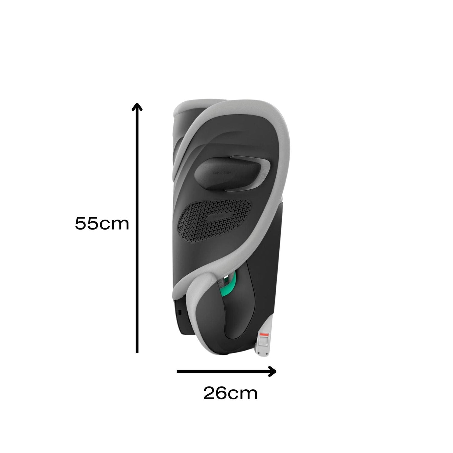 Cybex Solution G2 Plus i-Size Car Seat ISOFIX Stone Grey-Mid Grey