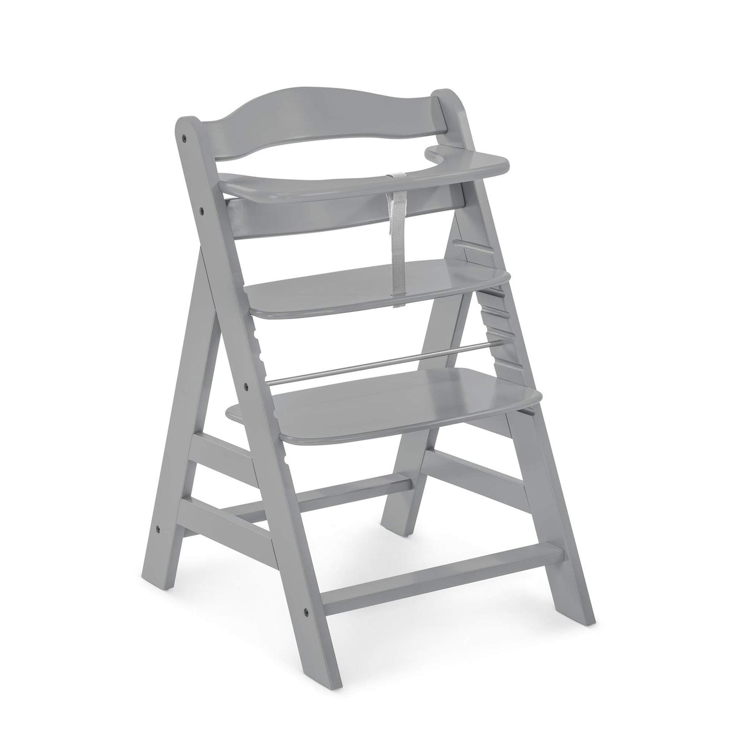 Hauck Alpha+ Premium Bundle Grey High Chair - Beech Grey