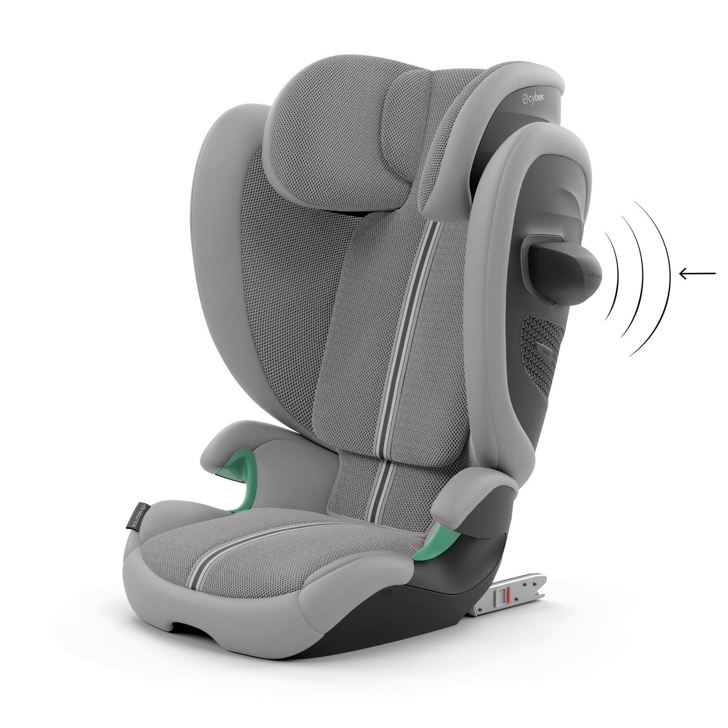 Cybex Solution G2 Plus i-Size Car Seat ISOFIX Stone Grey-Mid Grey