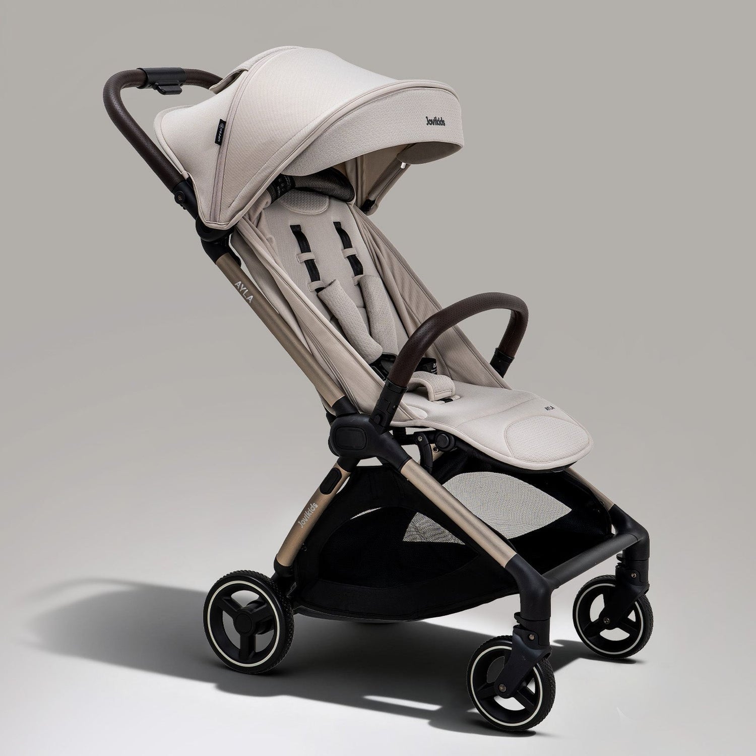 JoviKids Ayla Pushchair Lightweight, Compact & Travel-Friendly - Beige