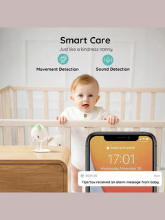 BOIFUN 7SM Smart Baby Monitor | 1080P HD, 2-Way Audio, Auto Screen Switch, App & Monitor ControlMama's Joy