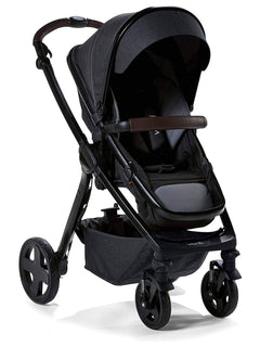 Baby Elegance Venti 2 in 1 Pushchair Stroller Carrycot Travel System- Black Baby Elegance Mama's Joy