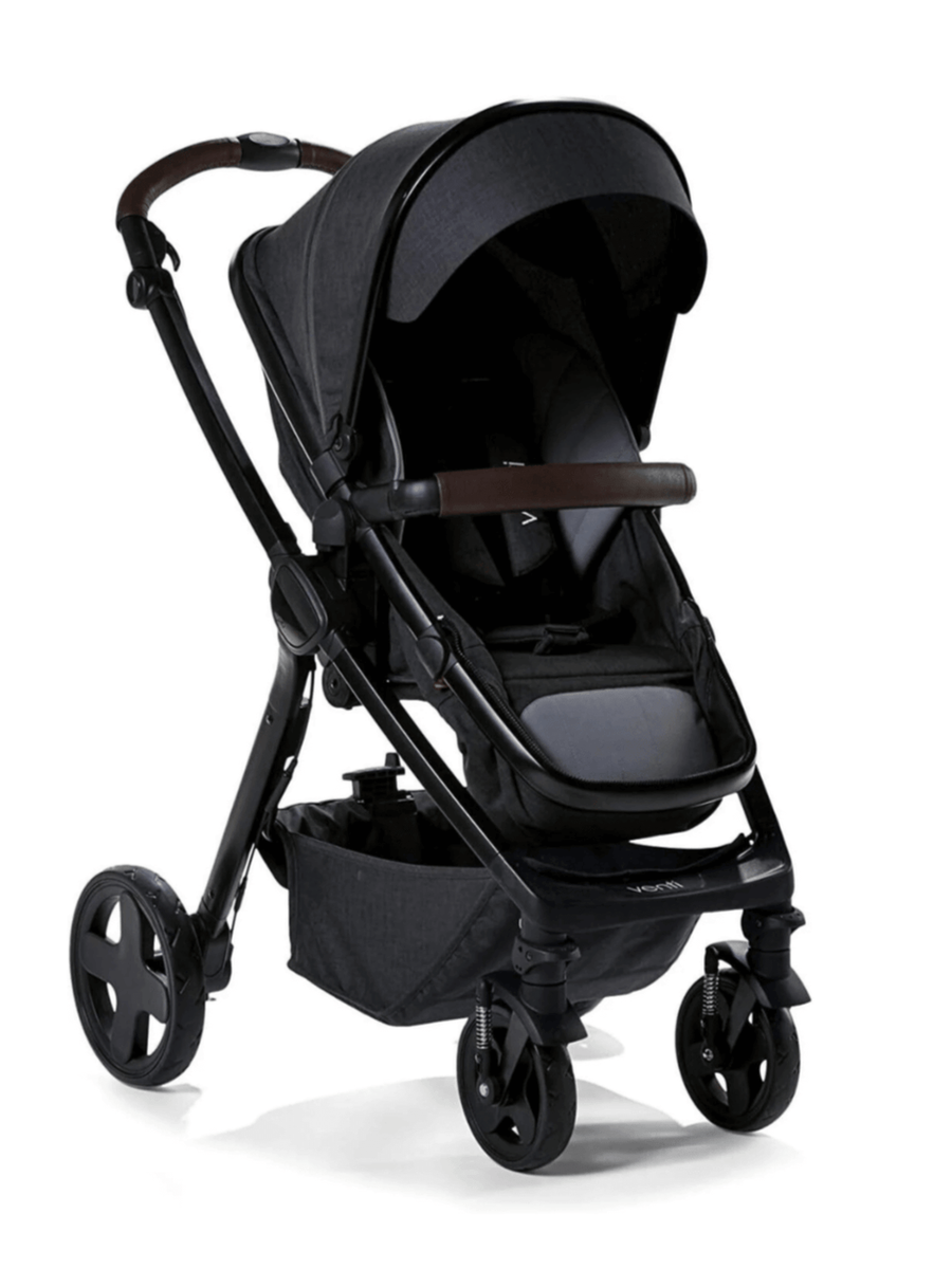 Baby Elegance Venti 2 in 1 Pushchair Stroller Carrycot Travel System- Black Baby Elegance Mama's Joy
