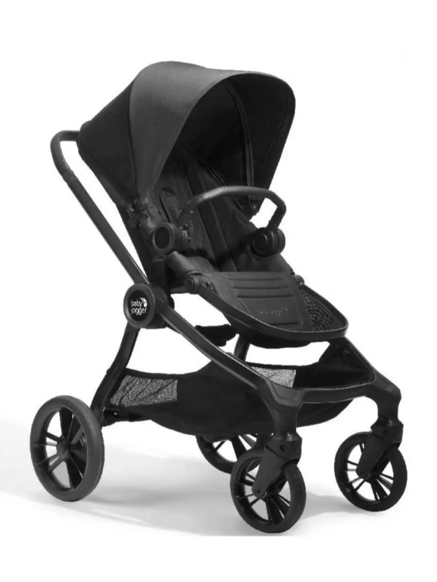 Baby Jogger City Sights Stroller – Compact 4-Wheel Pushchair for Birth to 22kg – Rich Black The Tiny Toddlers Mama's Joy