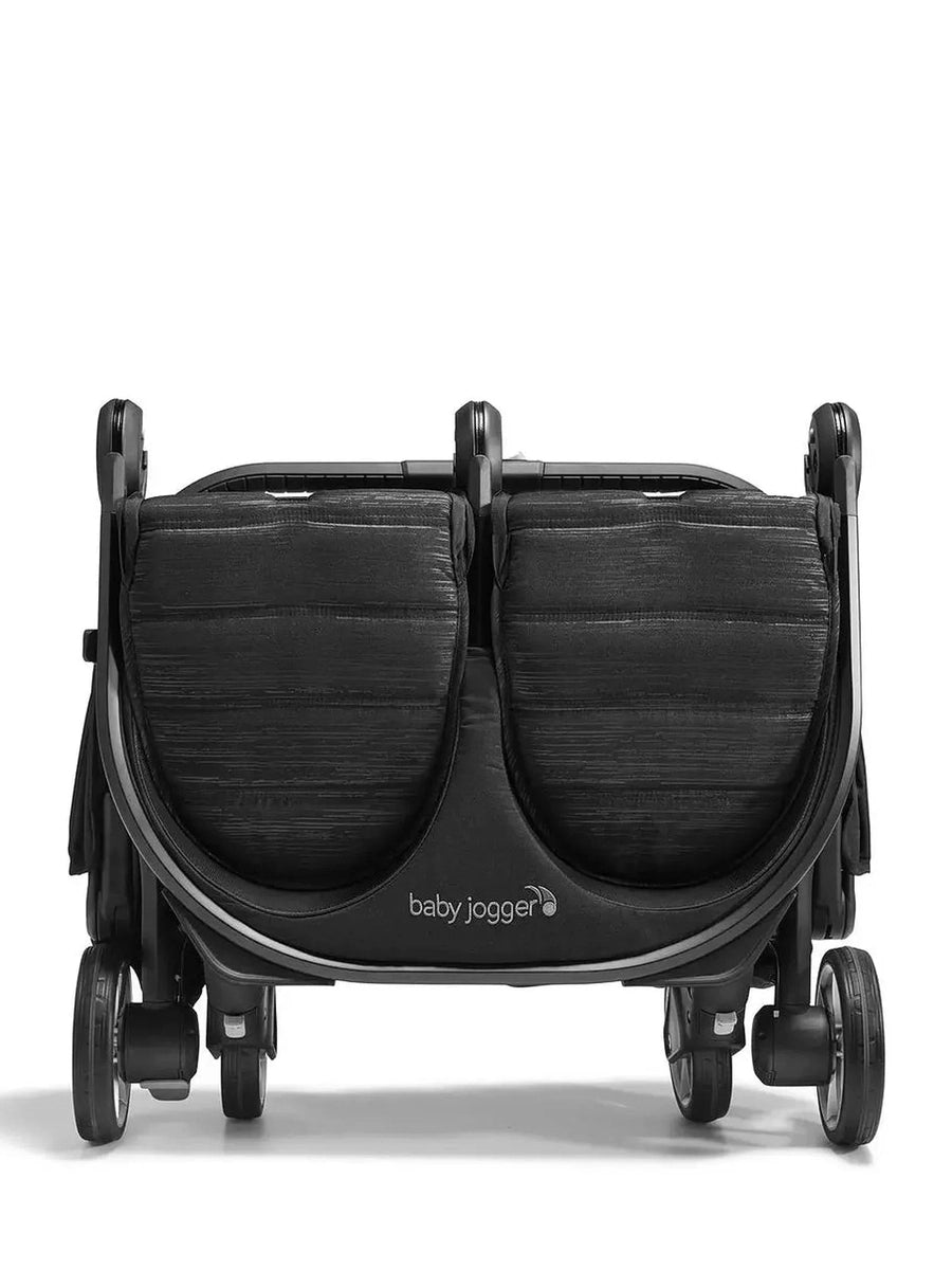 Baby Jogger City Tour 2 Double Pushchair – Pitch Black Baby Jogger Mama's Joy