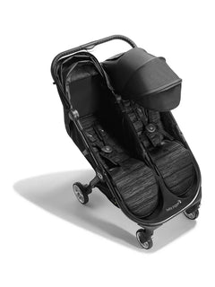 Baby Jogger City Tour 2 Double Pushchair – Pitch Black Baby Jogger Mama's Joy