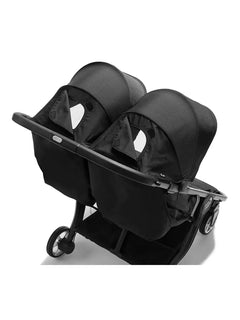 Baby Jogger City Tour 2 Double Pushchair – Pitch Black Baby Jogger Mama's Joy