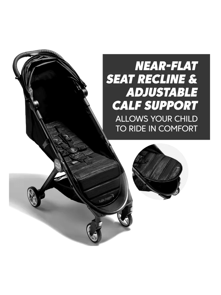 Baby Jogger City Tour 2 Single Compact Baby Stroller Foldable Pushchair - Black Baby Jogger Mama's Joy