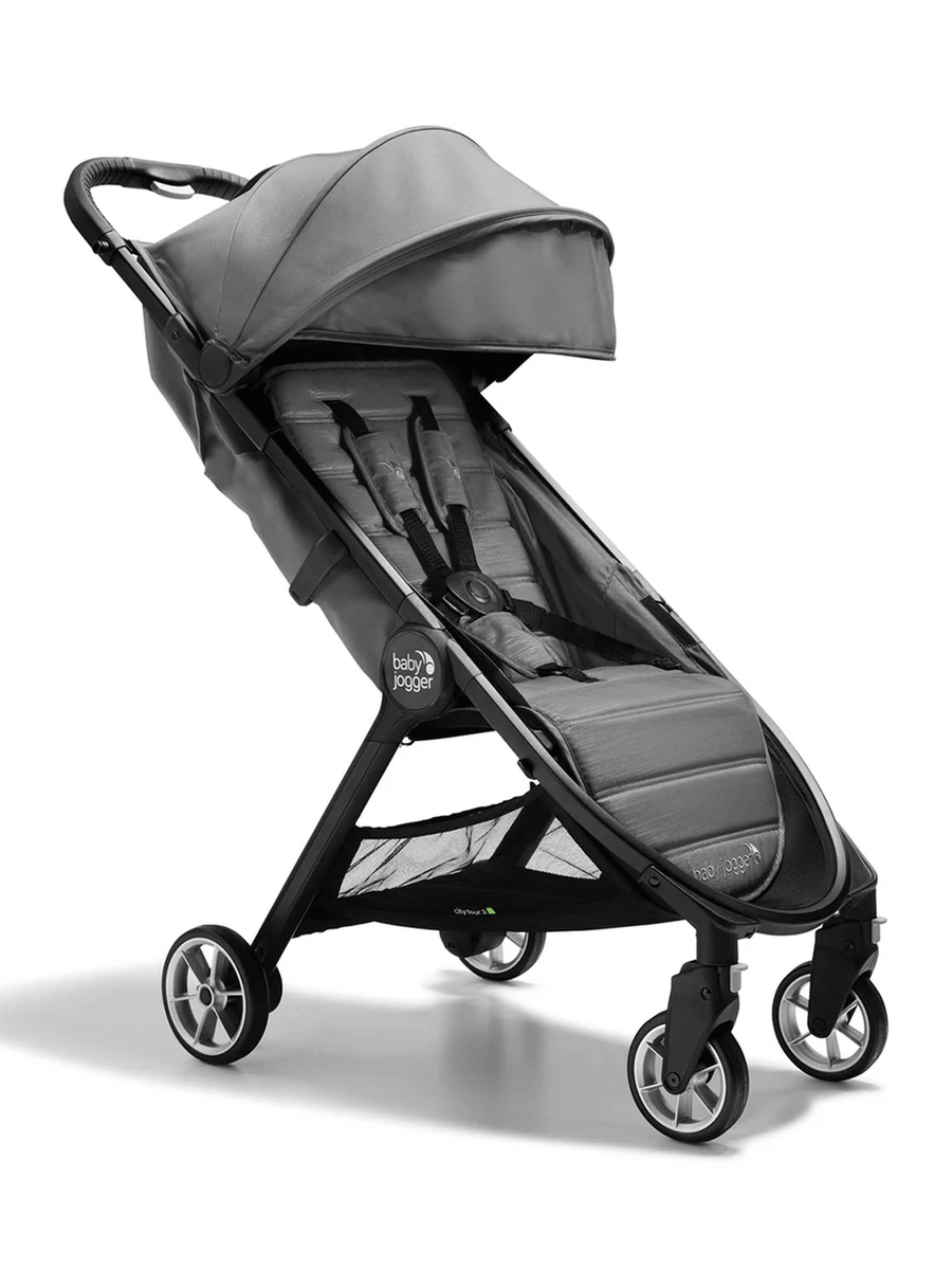 Baby Jogger City Tour 2 Single Compact Stroller Foldable Pushchair Shadow Grey Baby Jogger Mama's Joy