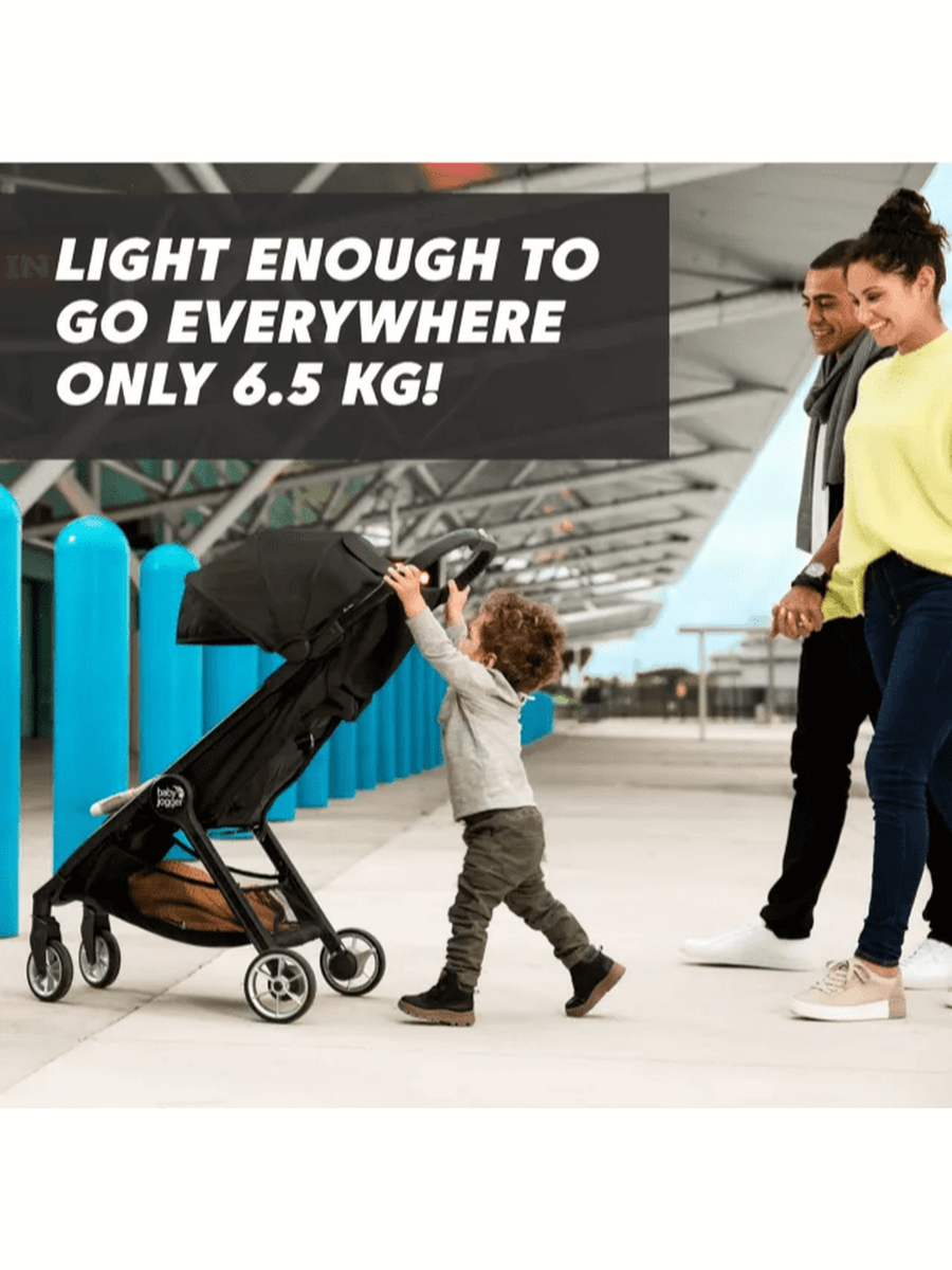 Baby Jogger City Tour 2 Single Compact Stroller Foldable Pushchair Shadow Grey Baby Jogger Mama's Joy