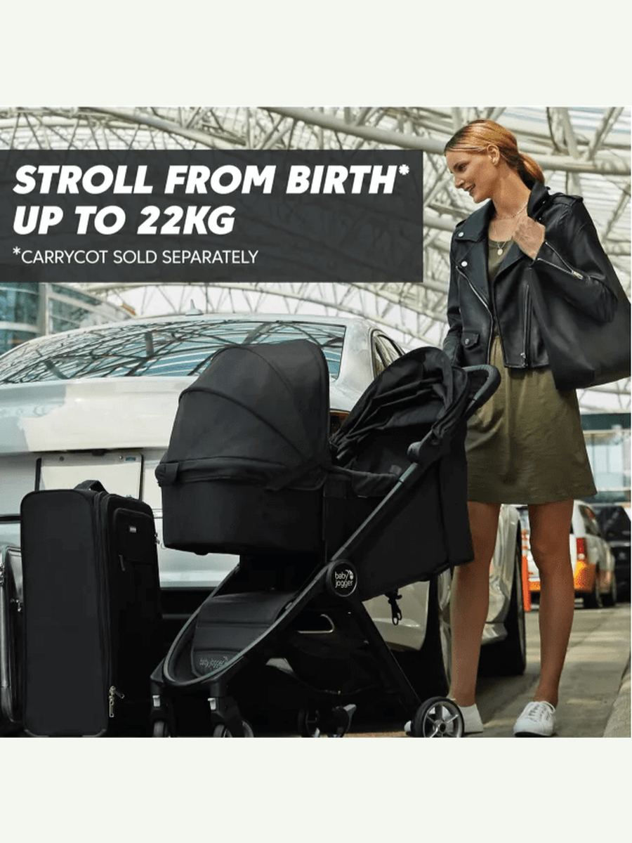 Baby Jogger City Tour 2 Single Compact Stroller Foldable Pushchair Shadow Grey Baby Jogger Mama's Joy