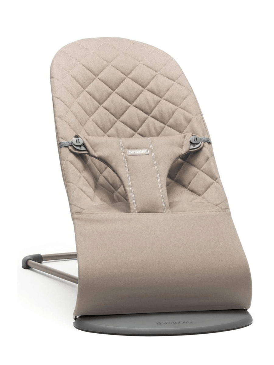 BabyBjorn Bouncer Bliss – Woven, Classic Quilting, Sand Grey BabyBjorn Mama's Joy