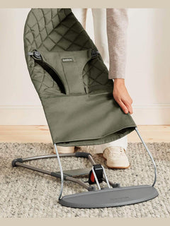 BabyBjorn Bouncer Bliss – Woven, Classic Quilting, Dark Green BabyBjorn Mama's Joy