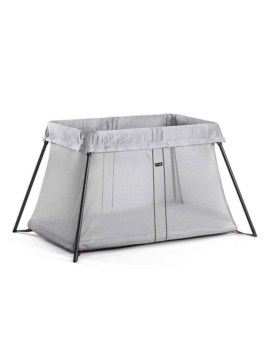 BabyBjörn Travel Cot Light – Silver BabyBjorn Mama's Joy