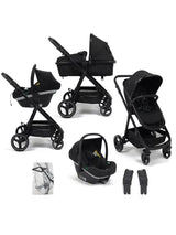 Babylo Origin i-Size 2-in-1 Travel System with EnfaSafe R129 Car Seat – Black BabyLo Mama's Joy