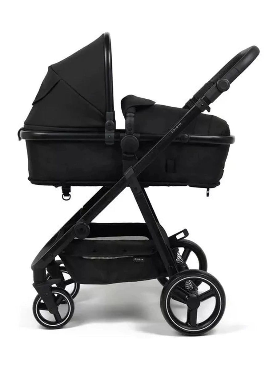 Babylo Origin i-Size 2-in-1 Travel System with EnfaSafe R129 Car Seat – Black BabyLo Mama's Joy
