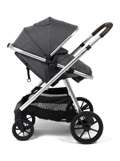Babylo Zap Travel System Ride-on Board with i-Size Infant Carrier, Silver/Grey BabyLo Mama's Joy