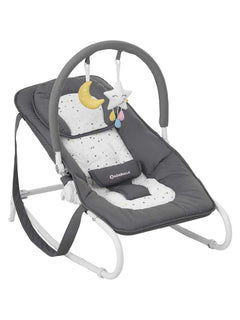 Badabulle Easy Bouncer – 5-Position Recline, Rocker Mode & Toy Bar | Newborn to 9kg Badabulle Mama's Joy