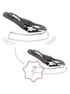 Badabulle Easy Bouncer – 5-Position Recline, Rocker Mode & Toy Bar | Newborn to 9kg Badabulle Mama's Joy