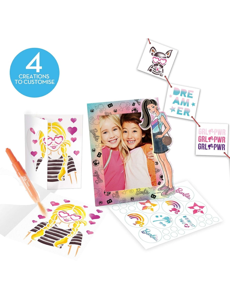 Barbie Airbrush Art Studio – Create & Customize with Stunning Effects! John Adams Mama's Joy