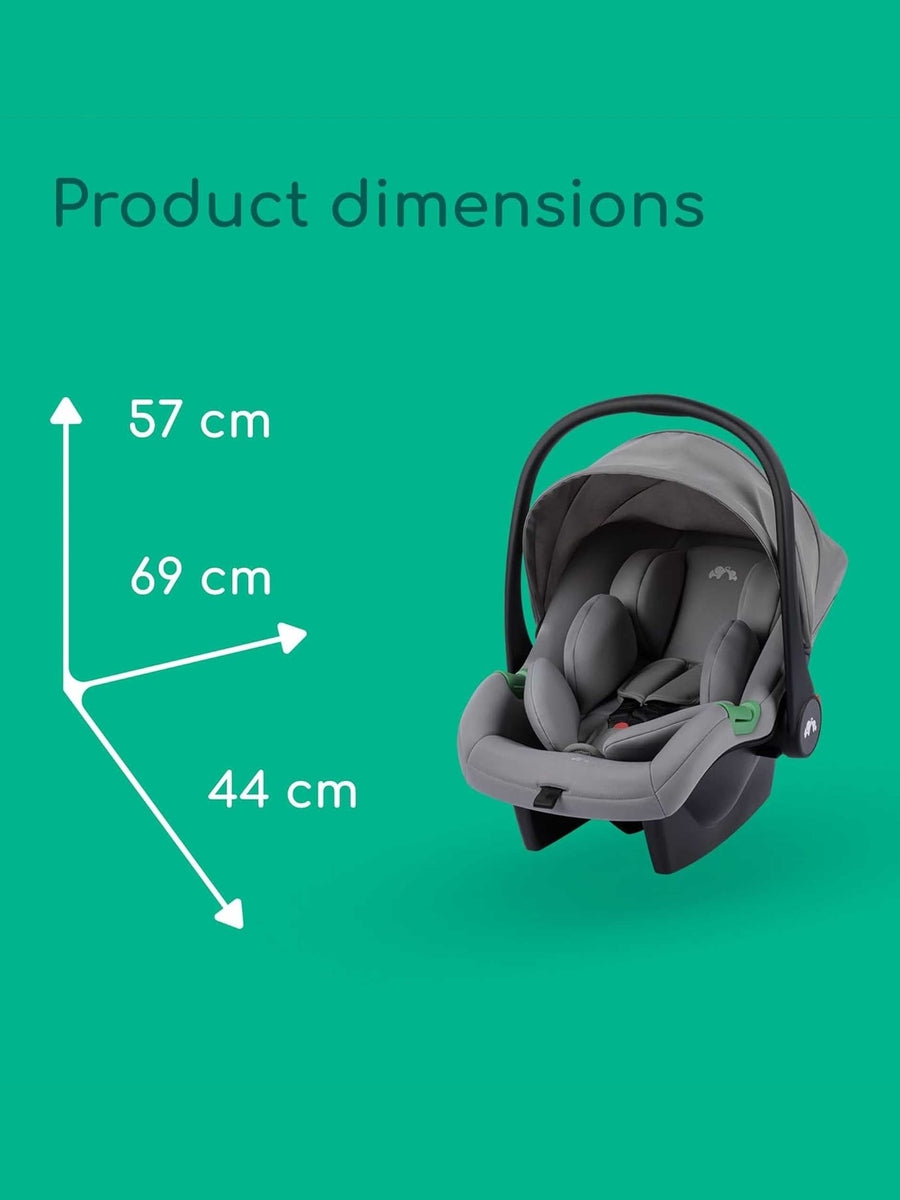 Bebeconfort Breeze Trio 3-in-1 Baby Stroller Travel System – Mineral Grey 0–4 Years Bebeconfort Mama's Joy
