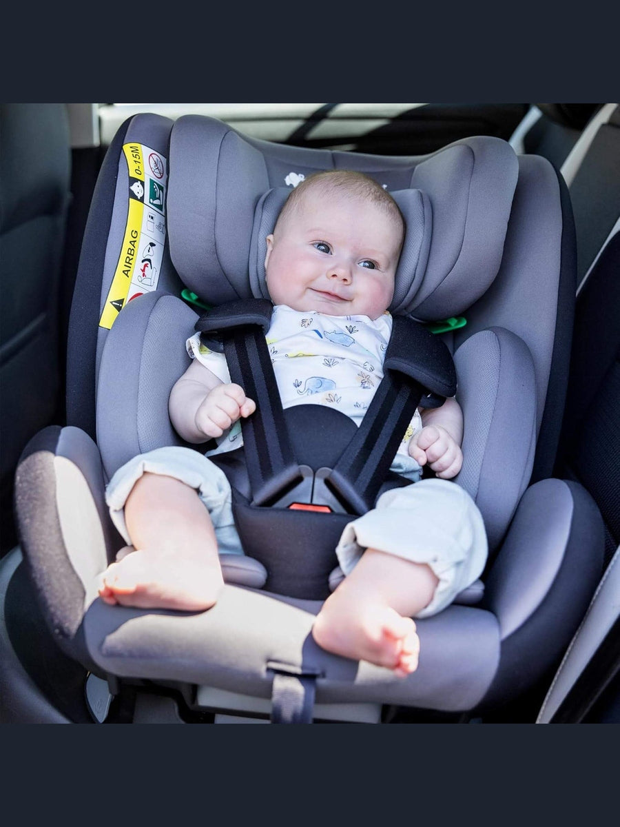 Bebeconfort EvolveFix Plus i-Size 360 Swivel Car Seat ISOFIX Car Seat Group, Black Mist Bebeconfort Mama's Joy