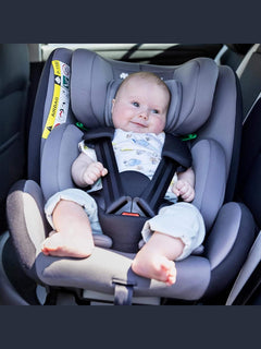 Bebeconfort EvolveFix Plus i-Size 360 Swivel Car Seat ISOFIX Car Seat Group, Black Mist Bebeconfort Mama's Joy