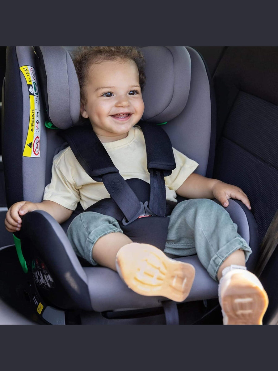 Bebeconfort EvolveFix Plus i-Size 360 Swivel Car Seat ISOFIX Car Seat Group, Black Mist Bebeconfort Mama's Joy