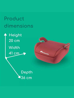 Bebeconfort Manga i-Safe, Car Booster Seat, 6–12 Years, 125–150cm, Child Booster Bebeconfort Mama's Joy