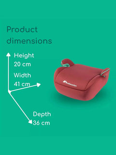 Bebeconfort Manga i-Safe, Car Booster Seat, 6–12 Years, 125–150cm, Child Booster Bebeconfort Mama's Joy