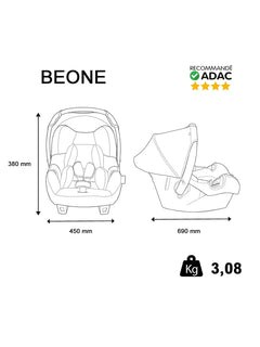 Bebeconfort Plus Group 0+ Infant Carrier Car Seat Black Bebeconfort Mama's Joy