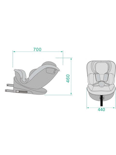 Bebeconfort RevolveFix 360 i-Size Car Seat – ISOFIX 0–12 Years Bebeconfort Mama's Joy