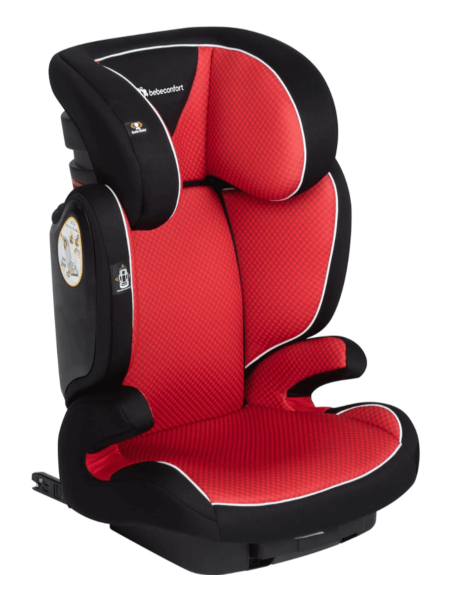 Bebeconfort Road Fix Child Group 2/3 ISOFIX Car Seat, ISOFIX Booster Sea, Pixel Red Bebeconfort Mama's Joy