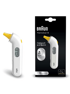 Braun ThermoScan 3 Ear Thermometer IRT3030 Braun Mama's Joy