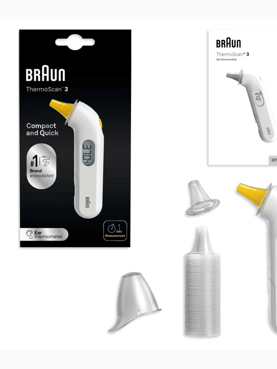Braun ThermoScan 3 Ear Thermometer IRT3030 Braun Mama's Joy