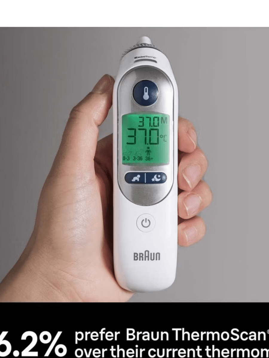 Braun ThermoScan 7+ Ear Thermometer IRT6525 Braun Mama's Joy