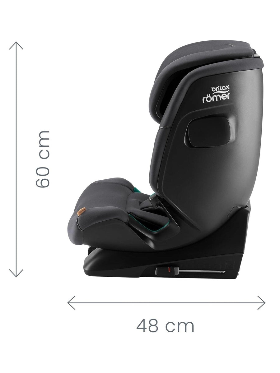 Britax Römer ADVANSAFIX 2 Z-Line i-Size Car Seat – Midnight Grey| 76–150 cm | From 15 Months to 12 Years Britax Römer Mama's Joy