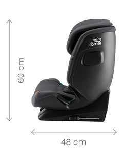 Britax Römer ADVANSAFIX 2 Z-Line i-Size Car Seat – Midnight Grey| 76–150 cm | From 15 Months to 12 Years Britax Römer Mama's Joy