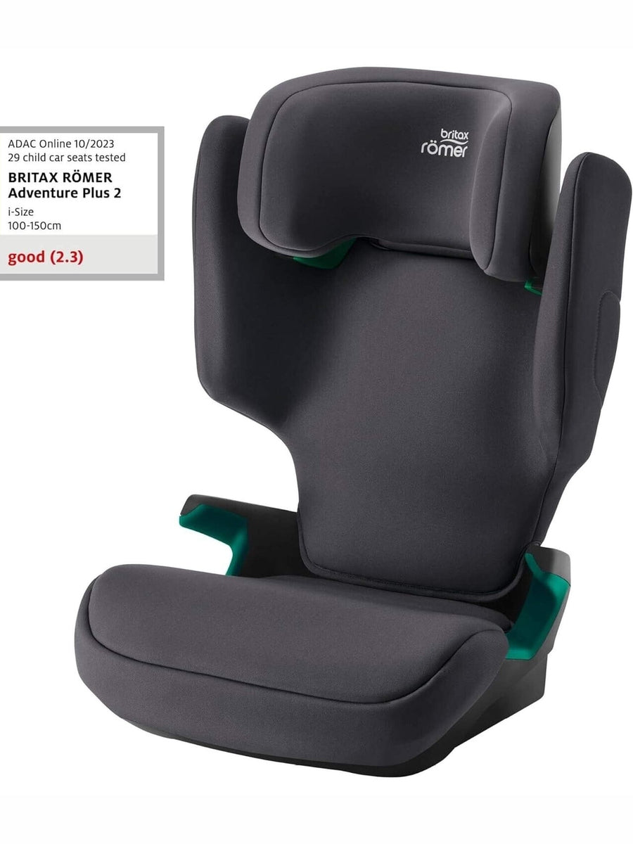 Britax Romer Adventure Plus 2 Car Seat Booster i-Size - Midnight Grey Britax Römer Mama's Joy