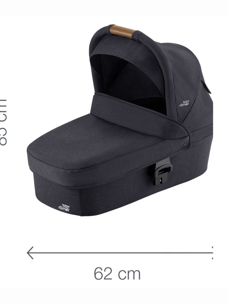 Britax Romer Strider M Baby Carrycot Suitable from up to 9 kg - Black Shadow Britax Römer Mama's Joy