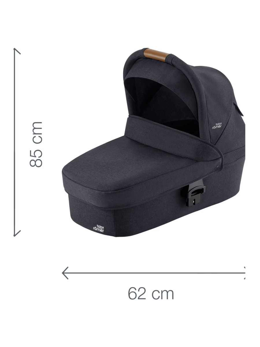 Britax Romer Strider M Baby Carrycot Suitable from up to 9 kg - Black Shadow Britax Römer Mama's Joy