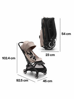 Bugaboo Butterfly Pushchair Ultra Compact City Stroller - Desert Taupe Bugaboo Mama's Joy